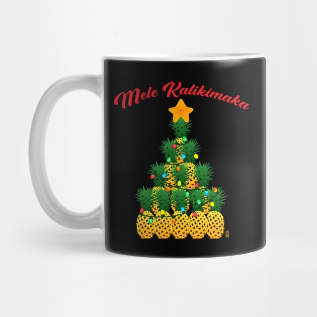 Mele Kalikimaka Pineapple Christmas Tree by jasonyerface